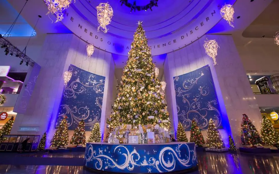Museum of Science and industry Christmas Tree